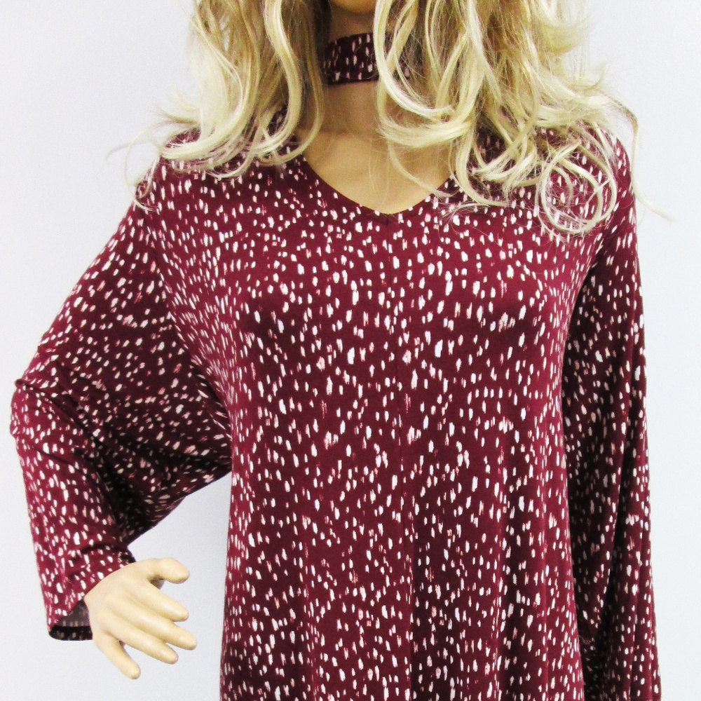 Boutique Sleeve A-Dress-Plus